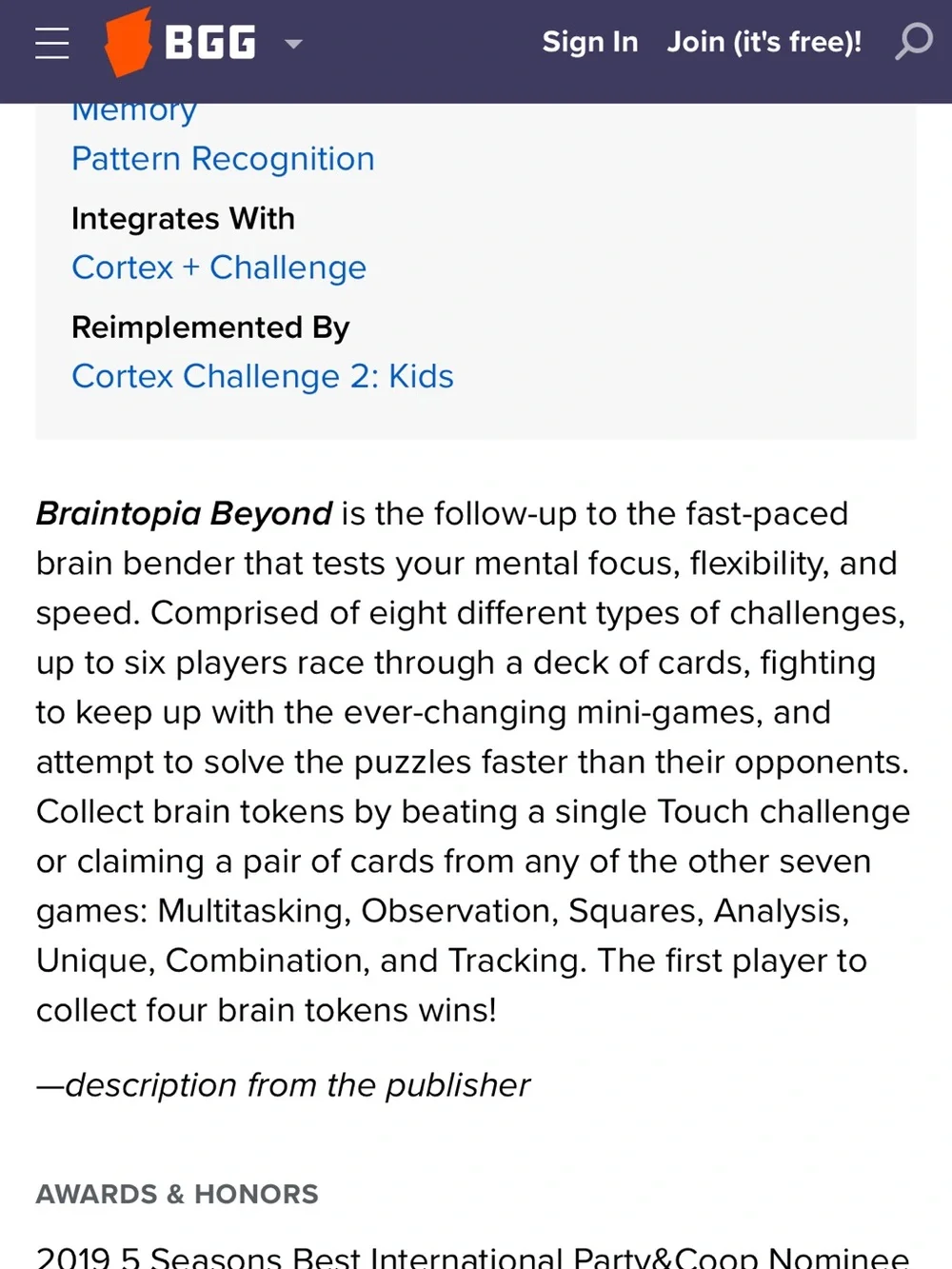 Beyond Party Game – braintopia